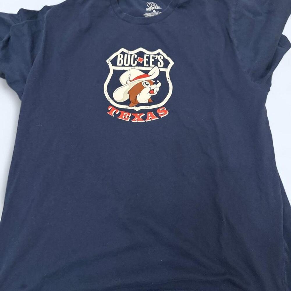 Buc-ee’s XL Texas Navy Blue Graphic Logo Souvenir T-Shirt